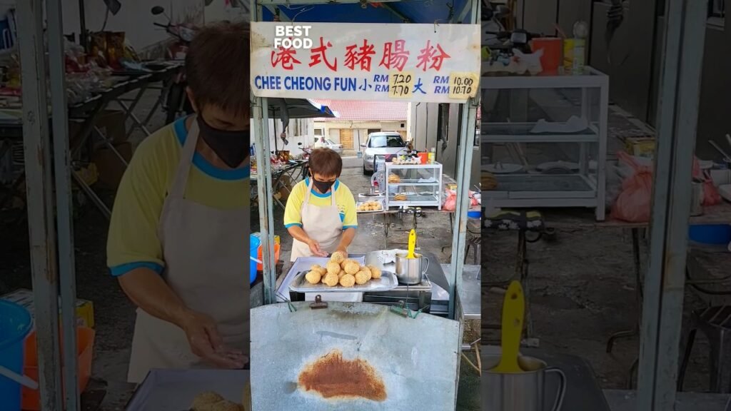 Taman Pelangi Hawker Chee Cheong Fun in johor