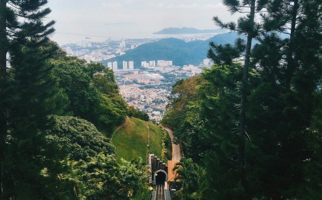 penang hill scenary view